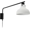 Image de Eglo Applique murale intérieure Matlock, luminaire d'intérieur industriel avec bras articulé, lampe de lecture, éclairage pour salon, chambre et bureau, métal gris noir, douille E27