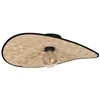 Image de Eglo Plafonnier Marywell, lampe de plafond en osier de style japonais, éclairage de salon en métal noir et bambou naturel, douille E27, 50 x 34,5 cm