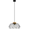 Image de Eglo Suspension luminaire Padstow, lustre suspendu vintage, industriel et