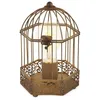 Image de Eglo Lampe de chevet Harling, lampe cage à poser, lampe de table en métal rouillé, luminaire décoratif oriental pour salon, chambre et couloir, douille E27