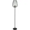 Image de Eglo Lampadaire NEWTOWN, lampe sur pied à flamme, lampe de sol en acier
