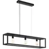 Image de Eglo 49564 Suspension, Acier, 60 W, Noir