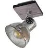 Image de Eglo 49648 Spot, Bois, 40 W, Braun-Patina, Schwarz