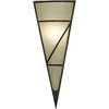Image de Eglo Applique murale Pascal 1, applique murale vintage 1 flamme, éclairage mural intérieur en métal brun antique et verre blanchi beige, lampe de salon, lampe de couloir avec douille E14
