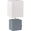Image de Eglo Lampe 93044 Vase, Céramique, E14, Gris
