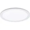 Image de Eglo CONNECT Plafonnier LED SARSINA-C, lampe de plafond Smart Home en aluminium et plastique, luminaire effet ciel étoilé avec télécommande, Ø 30 cm, dimmable, tons blancs et couleurs réglables