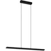 Image de Eglo Suspension luminaire LED Cambulos, lustre chambre dimmable, plafonnier salon ou salle à manger en métal noir, blanc chaud