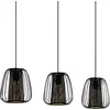 Image de Eglo Suspension luminaire Curasao, lustre chambre à 3 flammes, plafonnier