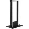 Image de Eglo connect.z Lampe de chevet LED connectée Salvilanas-Z, luminaire pour table dimmable contrôlable par application et commande vocale Alexa, ZigBee, blanc chaud   froid, métal noir