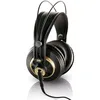 Image de AKG K240 Studio - Casque d'écoute de Studio Professionnel Semi-Ouvert, Supra-auriculaire, Conception Haute Performance, adaptateurs 3,5 mm et 1/4", Serre-tête Auto-réglable