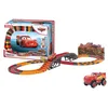 Image de Carrera STRAX Disney Pixar Cars Starter Set | Kit de Construction avec Lightning McQueen & 210 pièces | Système de bâtons Flexibles | Véhicule mécanique | Jouet créatif pour Enfants