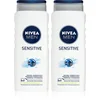 Image de NIVEA MEN Sensitive Gel de douche corps et cheveux conditionnement avantageux