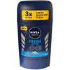 Image de Nivea Men Lot de 2 déodorants Stick anti-transpirant Fresh Active Protection 48h Fraîcheur longue durée 50 ml