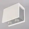 Image de Globo Lighting Christine Spot/Plafonnier, 2 sources lumineuses, 55010-2D,