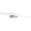 Image de Eglo connect.z Luminaire salle de bains LED connecté Tabiano-Z, 60,5 cm, lampe miroir ZigBee contrôlable par appli et commande vocale, blanc chaud   froid, RGB, spot dimmable, IP44