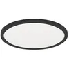 Image de Eglo connect.z Plafonnier LED connecté Rovito-Z, Ø 29,5 cm, lampe de plafond contrôlable par appli et commande vocale Alexa, blanc chaud - froid, rétro-éclairage RGB, dimmable, noir