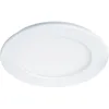 Image de Eglo connect.z Spot LED encastrable pour salle de bains Fueva-Z, extra-plat, Ø 120 mm, lampe encastrée ZigBee, contrôlable par appli et commande vocale, blanc chaud   froid, dimmable, blanc, IP44