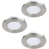 Image de EGLO connect.z Lot de 3 spots LED encastrables pour salle de bains Fueva-Z