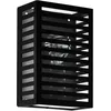 Image de Eglo Applique murale extérieure Alamonte 3, éclairage d'extérieur en métal noir, lamper, lampe murale avec douille E27, IP44