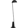 Image de Eglo Lampadaire sur pied Aranzola, luminaire de sol au design minimaliste, lampe de salon à pied géométrique en métal noir, lampe de lecture avec douille E27