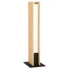 Image de Eglo connect.z Lampe de chevet LED connectée Anchorena-Z, FSC100HB, luminaire pour table ZigBee en bois contrôlable par application et commande vocale Alexa, blanc chaud   froid, RGB, dimmable
