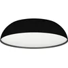 Image de Eglo connect.z Lampe de plafond LED connectée Tollos-Z, plafonnier rond contrôlable par application et commande vocale Alexa, blanc chaud - froid, RVB, dimmable, spot en métal noir, Ø 55 cm