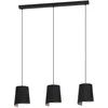 Image de EGLO Suspension luminaire Bolivia, lustre à 3 lampes pour salon et salle à
