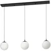 Image de EGLO Lampe suspendue Rondo 3 Glass Opal-Matt White E27 3x40W L: 121 cm B: 20 cm H: 110 cm Dimmable