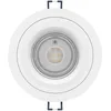 Image de Eglo connect.z Spot LED encastrable Carosso-Z, lampe encastrée ZigBee, contrôlable par appli et commande vocale Alexa, blanc chaud   froid, RVB, dimmable, aluminium blanc mat, Ø 9,3 cm