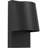 Image de Eglo Applique murale extérieure LED Stagnone, lampe de façade avec spot, luminaire d extérieur en métal noir, avec ampoule GU10, blanc chaud, IP54