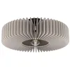 Image de Eglo Plafonnier Palombaia, lampe de plafond ronde, luminaire en saillie pour chambre et salon, bois gris, douille E27, Ø 50 cm