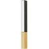 Image de Eglo Applique murale Tudons, lampe LED en forme de tige, luminaire intérieur minimaliste pour salon, chambre et couloir, métal noir et bois naturel, blanc chaud