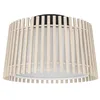 Image de Eglo Plafonnier Fattoria, lampe de plafond ronde, luminaire en saillie pour