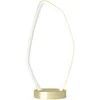 Image de EGLO Lampe de table LED Vallerosa, lumière de chevet élégante, luminaire à poser pour salon et chambre, métal en laiton brossé, blanc chaud