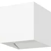 Image de EGLO Applique murale extérieure LED Calpino 3, lampe de façade d'extérieur avec éclairage up et down, luminaire mural en métal blanc, blanc chaud, IP54