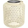 Image de EGLO LED Lampe de table solaire Marliano, éclairage extérieur pour jardin et terrasse, déco rotin balcon tissé, luminaire d'extérieur boho, IP44