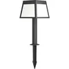 Image de Eglo Lampdaire extérieur LED Altilia, lampe solaire puissante avec piquet de terre et détecteur de mouvement, éclairage d'extérieur pour jardin, plastique noir, IP44, 56 cm