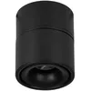 Image de Eglo Spot plafonnier LED semi-encastré Bohoyo, lampe de plafond, luminaire en saillie ou à encastrer, spot de plafond en aluminium noir,   10 cm