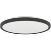 Image de Eglo connect.z Smart Home Plafonnier LED de salle de bain Rovito-Z, ZigBee, app et commande vocale Alexa, blanc chaud-blanc froid, RGB, plafonnier à intensité variable, noir, IP44, Ø 30 cm