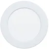 Image de Eglo connect.z Spot LED connecté encastrable Fueva 6-Z, Ø 11,7 cm, lampe encastrée ZigBee pour salle de bains, app et commande vocale Alexa, RGB, blanc chaud   froid, dimmable, blanc, IP44
