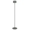 Image de Eglo Lampadaire solaire Roccanova, lampe sur pied extérieure sans fil, luminaire tactile à intensité variable, pour terrasse et balcon, acier vert, blanc chaud, IP44