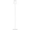 Image de Eglo Lampadaire solaire Scordiano, lampe sur pied extérieure sans fil, luminaire avec interrupteur à tirette, intensité variable, acier et plastique blanc, blanc chaud-froid, IP44