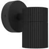 Image de Eglo Applique murale extérieure Tomelloso, lampe terrasse avec éclairage intdirect vers le bas, luminaire d'extérieur, spot en aluminium anthracite, douille GU10, IP44
