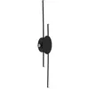 Image de Eglo LED Applique Venticello, lampe murale intérieure en forme de tige, luminaire pour chambre avec éclairage indirect, métal noir, blanc chaud