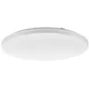 Image de Eglo connect.z Plafonnier LED connecté Frania-Z, ZigBee, App et commande vocale Alexa, blanc chaud - froid, RGB, lampe de plafond à intensité variable, métal blanc et plastique, Ø 50 cm