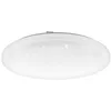 Image de Eglo connect.z Plafonnier LED connecté Frania-Z avec effet cristal, ZigBee, app et commande vocale Alexa, blanc chaud - froid, RGB, lampe de plafond à intensité variable, blanc, Ø 43 cm