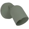 Image de Eglo Applique murale intérieure Tilston, lampe de lecture avec spot orientable, luminaire pour salon et chambre, acier vert foncé, douille E14
