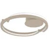 Image de Eglo LED Plafonnier Mezzomonte, lampe salon dimmable, luminaire couloir plafond, chambre métal sable, blanc chaud-froid, Ø 48 cm