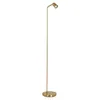 Image de Eglo Lampe sur pied Rigomagno, luminaire salon avec spot orientable, lampadaire métal laiton brossé, lecture douille GU10, 151 cm