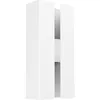 Image de Eglo Applique murale extérieure LED Briscola, lampe terrasse, éclairage d'extérieur avec interrupteur DIP, métal blanc, blanc chaud - neutre - froid, IP44